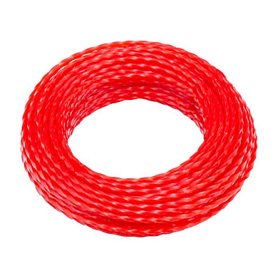 Леска для триммера витой квадрат 2,4 мм х 15 м MTX 96867