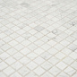 Мозаика Pietrine Bianco Aspen POL, 15х15х4 мм, MOSAICSTORY 30009