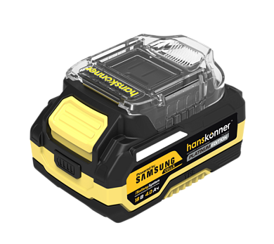 Аккумулятор 1BatterySystem 18V, 4.0 Ah, Li-Ion Hanskonner HBP2004PRO