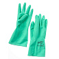 Перчатки латексные HQ Profiline, р-р L, с х/б покрытием, зеленый