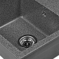 Мойка кухонная из мраморной крошки, графит, B19-24 Gerhans