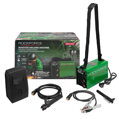 Инверторный сварочный аппарат 4,5кВт RockForce RF-MMA-220(W)