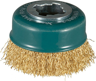 Щетка Makita D 75 мм 0,3 мм X-lock проволочная чашечная (D-73433)