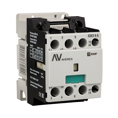 Контактор КМЭ 9А 1NC 400В АС EKF AVERES ctr-s-9-01-400-av