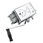 Лебедка барабанная ручная 1130 кг RockForce RF-KB-S-2500