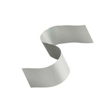 Лента световозвращаемая серая 100% полиэстер ширина 5 см