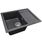 Мойка кухонная из мраморной крошки, графит, B22-24 Gerhans