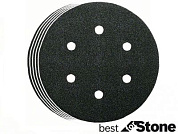 Круг шлифовальный 150 мм К240 д/кам. 5 шт Bosch 2608605128