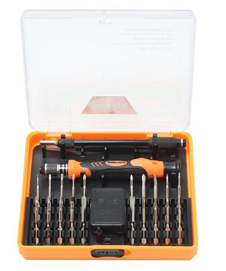 Отвертка ювелирная с комплектом удлиненных бит 23 пр. BaumAuto BM-30313123