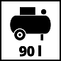 Компрессор воздушный 90 л TE-AC 430/90/10 EINHELL 4010800