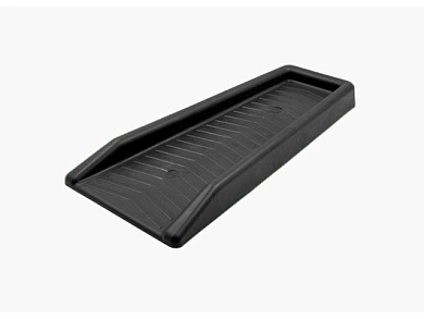 Направляющий желоб пластиковый 590х192/275х50 (черный) Ecoteck , РБ