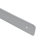 Планка торцевая к столешнице 38 левая алюминий AKS 22530
