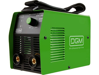 Инвертор сварочный ARC-225 150-240 В, 20-225 А, 56 В, электроды диам. 1.6-5.0 мм DGM DG5821-5