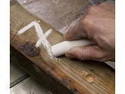 Мелок для маркировки на основе воска RAILROAD CHALK, белый MARKAL 80500