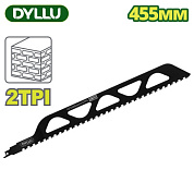 Полотно для сабельной пилы 455 мм по бетону DYLLU DTJT2243HM