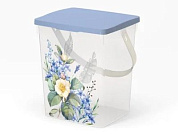 Контейнер для хранения "Цветущий сад" 5 л Полимербыт 4349328