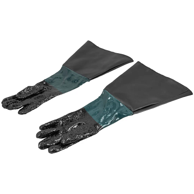 Перчатки резиновые для работ с пескоструйными аппаратами Forsage F-SBC-GL