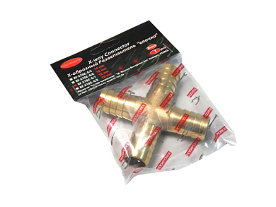 Разветвитель X-образный, "елочка" 16 мм RockForce RF-E102-4/6