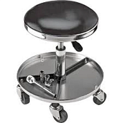 Стул слесарный передвижной, поворотный 360-гр. с регулировкой высоты RockForce RF-TR6208 BIG