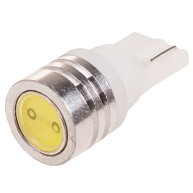 Автолампа диод T0 (W5W) 2V SMD без цоколя -конт Белая EXTRA LIGHT габарит/стоп/салон/но SKYWAY S08201330