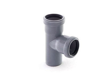 Тройник ВК 40/40х87 РТП, для внутренней канализации РосТурПласт 36380