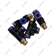 Фитинг Т-образный 6 мм, 1/8" НР HOREX YPB06-01
