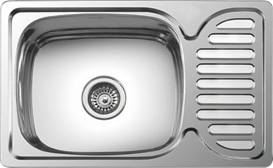 Кухонная мойка из нержавеющей стали, глянцевая Ledeme L96642