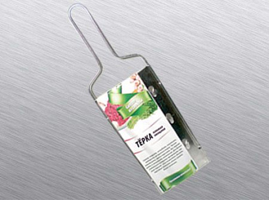 Терка плоская овощная(в индивидуальной упаковке) ЖЕСТЕУПАКОВКА ЖУ 16.000-04