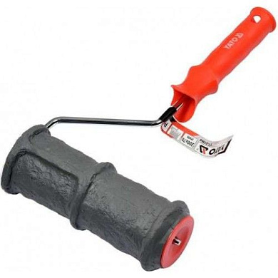 Валик структурный декоративный полиуретановый с ручкой 200х70 мм, кирпич Yato YT-51964