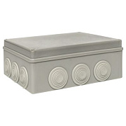 Коробка распределительная КМР-050-043 пылевлагозащитная, 12 мембранных вводов, уплотнительный шнур (240х190х90) EKF PROxima plc-kmr-050-043