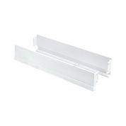 Боковина AKS L-400 белый низкий H=76 левая+правая QTYPE 88573