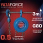 Таль ручная цепная 0.5 т YATAFORCE YF-TRC9005