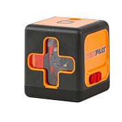Уровень лазерный, раб.диап. 15 м, кр.лазер. 2 луча, фикс.резьба под штатив 3х1В(ААА) PIT MLL-0115R