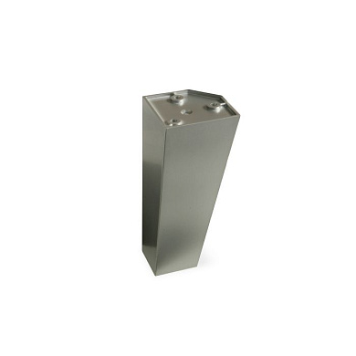 Опора меб. пласт. В-17 h120 металлик AKS 89844