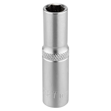 Головка глубокая 7 мм 6-гр 1/4'' RockForce RF LIGHT-5255007