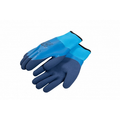 Перчатки рабочие утепленные со вспененным латексом DIRK, размер 10 "Hoegert"