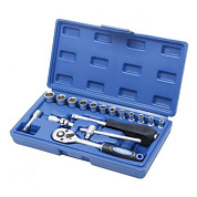Набор инструментов 17 пр., 1/4",6-гр. KINGTUL profi KT-17