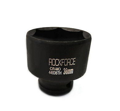 Головка ударная тонкостенная 36 мм 1/2" 12-гр RockForce RF-44836TH