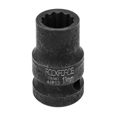 Ударная торцевая головка 13 мм 12-гр. 1/2" RockForce RF-44813