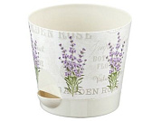 Кашпо НИКА ДЕКО 1,6л с прикорневым поливом (лаванда) (IDEA)