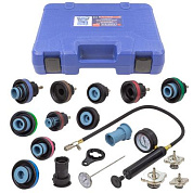 Набор приспособлений для тестирования систем охлаждения 18 пр., 0-2.5bar Forsage F-922G1B