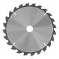 Пильный диск по дереву ф250 х 30 мм, 24 зубьев Denzel 733567