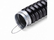 Металлорукав с протяжкой в ПВХ-изоляции с пониженным дымовыделением, Р3-ЦПнг-LS Fortisflex