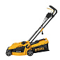 Газонокосилка электрическая GM-1200, 1200 Вт, ширина 32 см, 3 уровня, травосборник 25 л. Denzel 96615