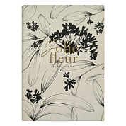 Ежедневник недатированный "Fleur", А5, 320 страниц, молочный