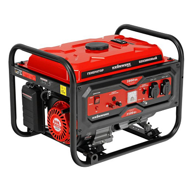 Генератор бензиновый LK-2800R, 2,8 кВт, 230В, ручной стартер Kronwerk 94521