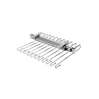 Вешалка выдвижная для брюк крепл.верх., хром AKS GRIDLI 39514