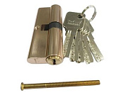 Евроцилиндр CBR-1 80, 40x40, латунь, перфорированный ключ DORMA 7039000000042