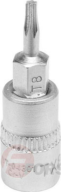 Головка-бита 1/4'' Torx Т8 L37 мм. Yato YT-04301