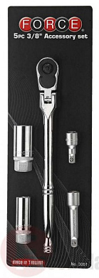 Набор для замены свечей зажигания 5 пр. 3/8'' Force 3051